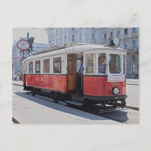 Straßenbahn 4033 postkarte
