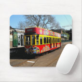 Straßenbahn am Bahnhof Colyton Mousepad (Mit Mouse)