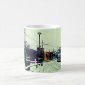 Straßenbahn, an der Brücke Kaffeetasse (Mittel)