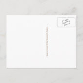 Straßenbahn, Bauschutzwand Postkarte (Rückseite)