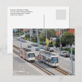 Straßenbahn (Belgien) Postkarte (Vorne/Hinten)