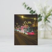 Straßenbahn - Blackpool Illuminations Postkarte (Stehend Vorderseite)