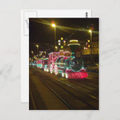 Straßenbahn - Blackpool Illuminations Postkarte (Vorne/Hinten)