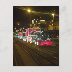 Straßenbahn - Blackpool Illuminations Postkarte