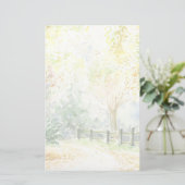 Straßenbahn Briefpapier (Stehend Vorderseite)