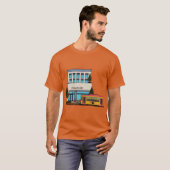 Straßenbahn fährt durch Channelside in Tampa Activ T-Shirt (Vorne ganz)