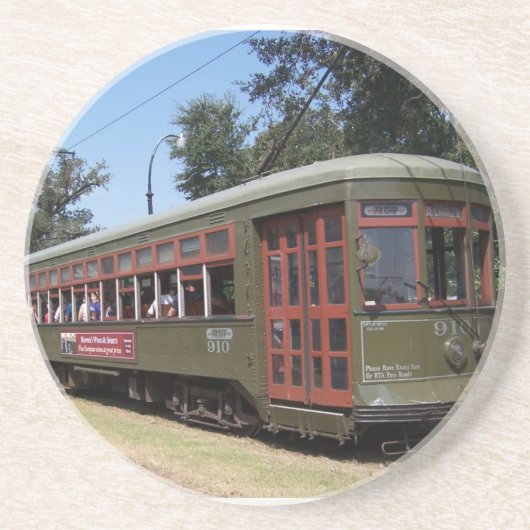 Straßenbahn Getränkeuntersetzer (Vorne)