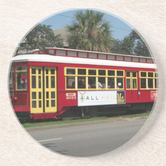 Straßenbahn Getränkeuntersetzer (Vorne)