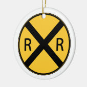 Straßenbahn-Grenzübergang Keramik Ornament (Links)