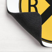 Straßenbahn-Grenzübergang Mousepad (Ecke)