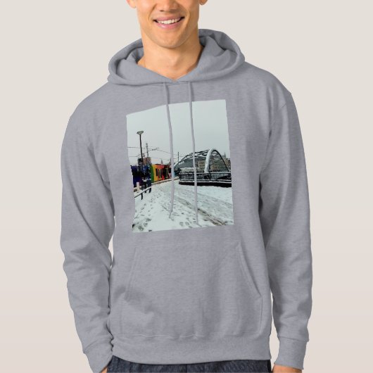 Straßenbahn Hoodie (Vorderseite)