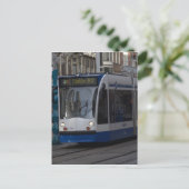 Straßenbahn in Amsterdam Postkarte (Stehend Vorderseite)