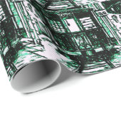 Straßenbahn in New Orleans Geschenkpapier (Rolleneckpunkt)