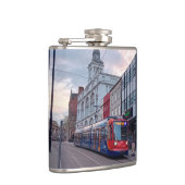 Straßenbahn in Sheffield Flachmann (Rechts)