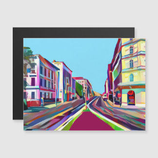 Straßenbahn in Wien, Österreich Magnetkarte