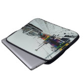 Straßenbahn Laptopschutzhülle (Vorne Knopf)