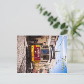Straßenbahn Lissabon Postkarte (Stehend Vorderseite)