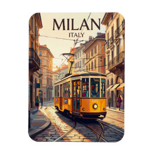 Straßenbahn Mailand 1500 Serie Italien Magnet