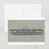 Straßenbahn Manchester Metrolink Postkarte (Vorne/Hinten)