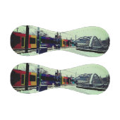 Straßenbahn, mit Brücke Baseball (Paneele)