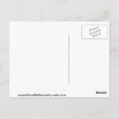 Straßenbahn Postkarte (Rückseite)