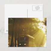 Straßenbahn Postkarte (Vorne/Hinten)