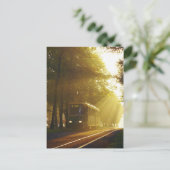 Straßenbahn Postkarte (Stehend Vorderseite)