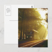 Straßenbahn Postkarte (Vorne/Hinten)