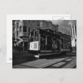 Straßenbahn Postkarte (Vorne/Hinten)