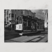 Straßenbahn Postkarte (Vorderseite)