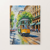 Straßenbahn Puzzle (Vertikal)