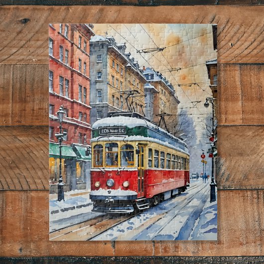 Straßenbahn Puzzle