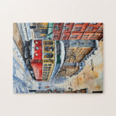 Straßenbahn Puzzle (Horizontal)