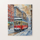 Straßenbahn Puzzle (Vertikal)