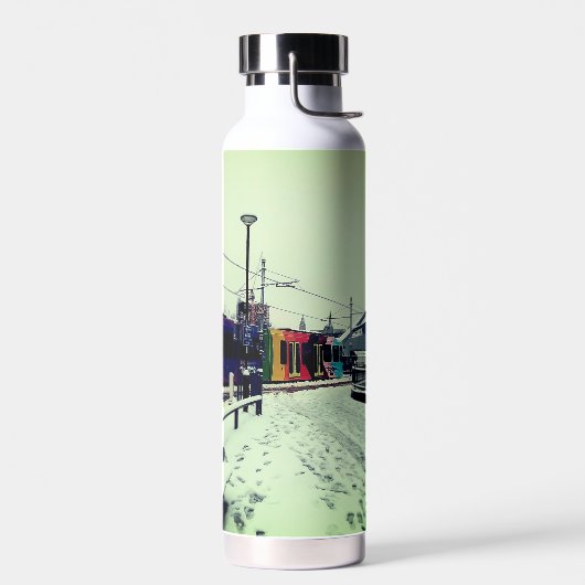 Straßenbahn Trinkflasche (Links)