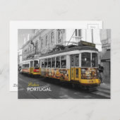 Straßenbahn von Lissabon 28 | Eletrico 28 Lisboa Postkarte (Vorne/Hinten)