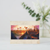 Straßenbahnfahrt Vista - Postkarte (Stehend Vorderseite)