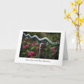 Straßenbahngarten Marken - Viel Glück mit Betrieb Karte (Gelbe Blume)