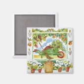 Straßenbahnlinie - Gartenanlage 2012 Magnet (Vorderseite/Rückseite)