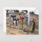 Straßenbahnlinien in Murrieta, CA Postkarte (Vorne/Hinten)