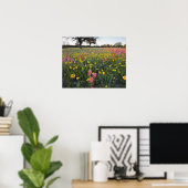 Straßenbahnlinien in Texas, Frühjahr Poster (Heimbüro)