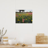 Straßenbahnlinien in Texas, Frühjahr Poster (Küche)