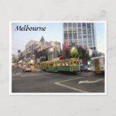 Straßenbahnmelbourne schnell postkarte (Vorderseite)