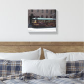 Straßenbahnrestaurant Leinwanddruck (Insitu (Schlafzimmer))