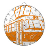 Straßenbahnverkehr Dartscheibe (vorne)