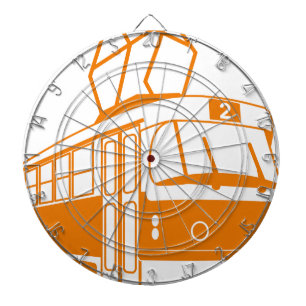 Straßenbahnverkehr Dartscheibe