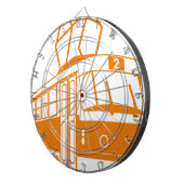 Straßenbahnverkehr Dartscheibe (Vorderseite rechts)