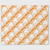 Straßenbahnverkehr Geschenkpapier (Flach)