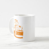 Straßenbahnverkehr Kaffeetasse (Vorderseite Links)