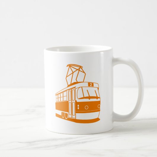 Straßenbahnverkehr Kaffeetasse (Rechts)
